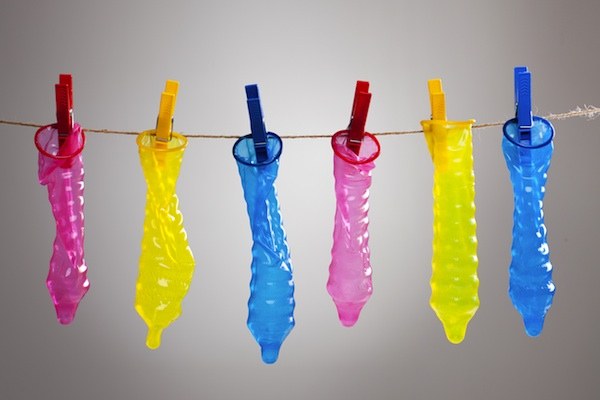 The condom is a popular means of male contraception