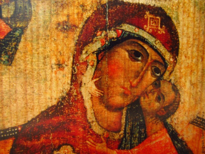 The Tolga icon of the virgin is the patroness of Yaroslavl