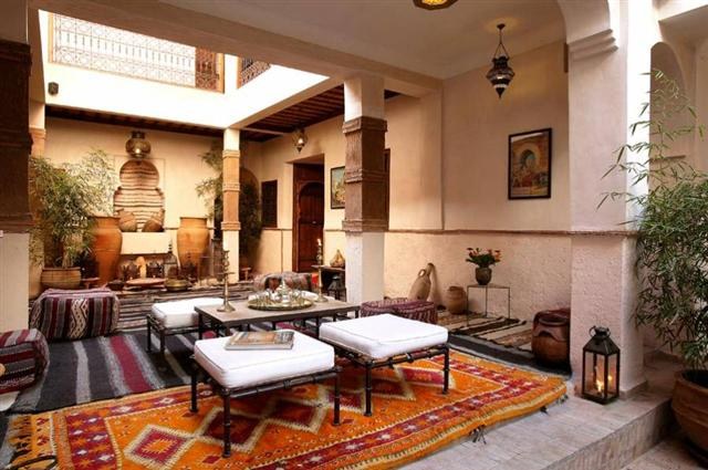 Марокканский стиль в интерьере: выбираем ковры
