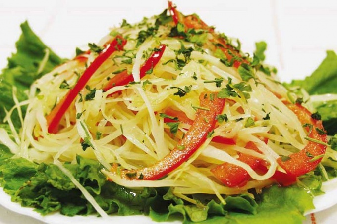 Рецепты салатов с капустой