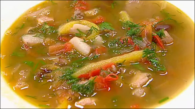 Как  быстро сварить суп «по-цыгански»