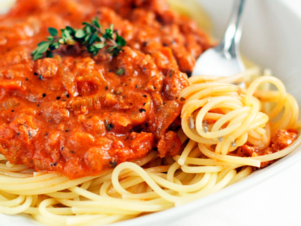 Spaghetti Bolognese the whole family will love