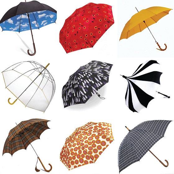 Как выбрать необычный зонт