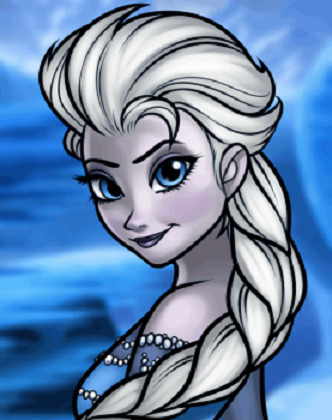 Как нарисовать снежную королеву Эльзу