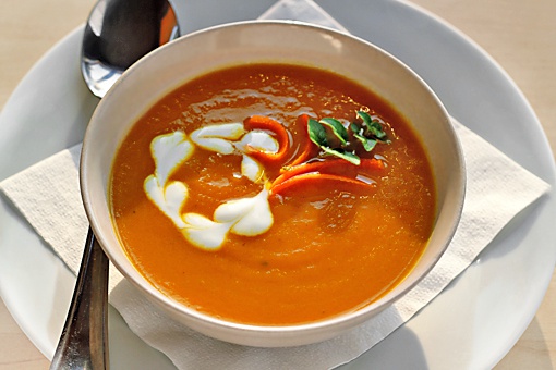 Как приготовить суп-пюре с морковью