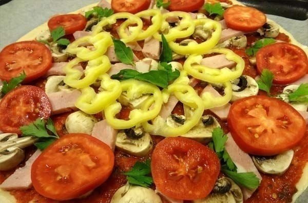 Тонкая итальянская пицца 