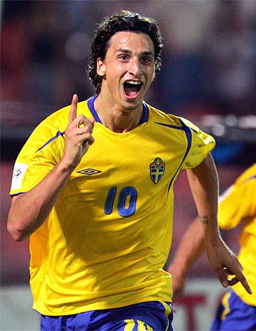 The best striker of Sweden