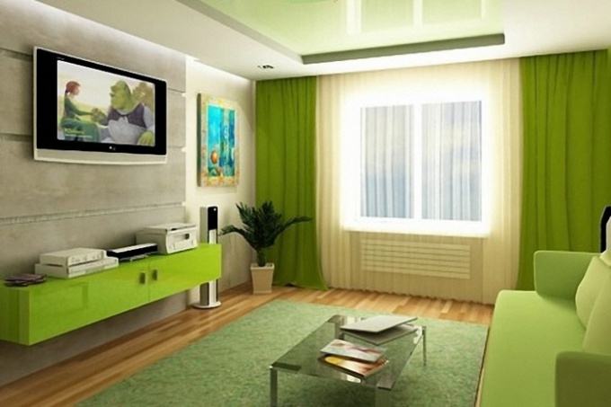 Квартира В Зеленых Тонах Фото