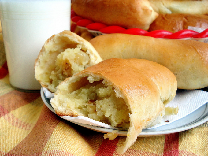 How to make dough for pies with potatoes