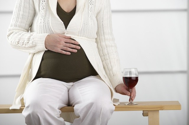 беременость и вино 