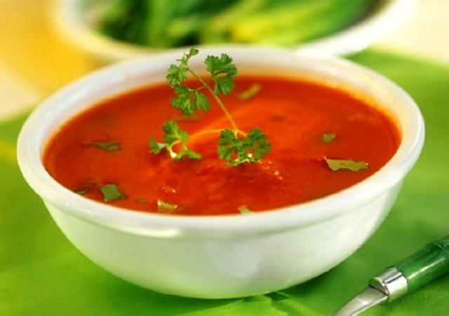 Как приготовить томатный суп-пюре