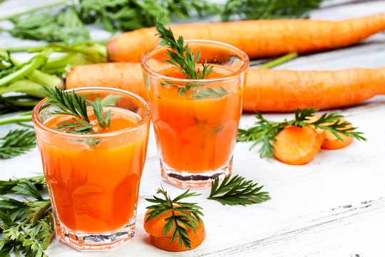 Как приготовить алкогольный коктейль из моркови