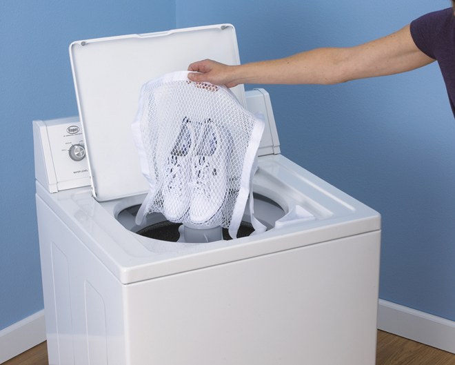 How to wash sneakers in the washing machine