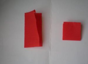 Как сделать гвоздику из гофрированной бумаги