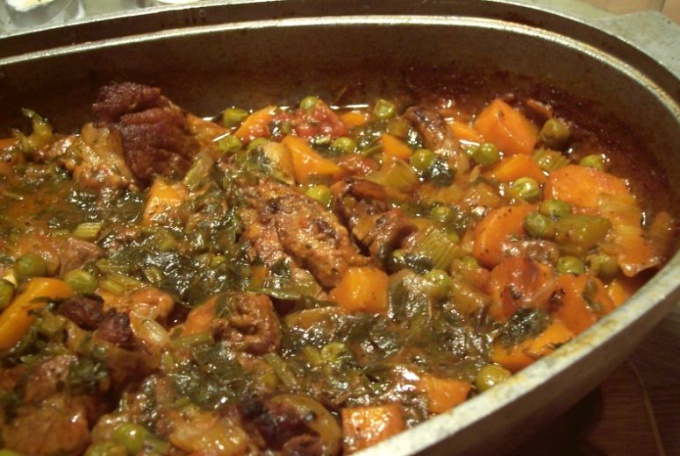 Можно приготовить тыквы мясом