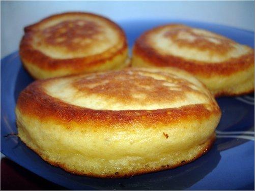 How to make regular pancakes on kefir
