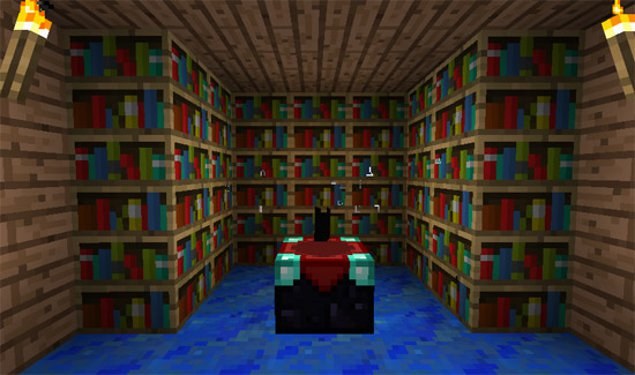 Как пользоваться книгами с зачарованием в Minecraft