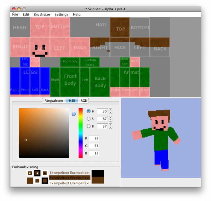 How to make Minecraft skin