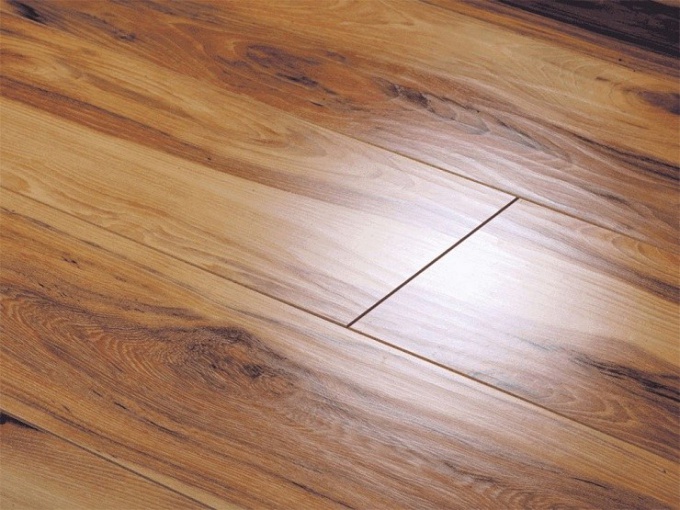 How to remove the swelling of the laminate, not shifting it