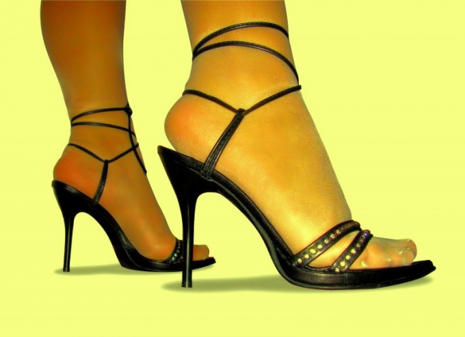 Very often the reason for spasm in the legs become too high heels