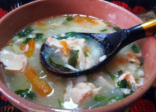 Рыбный суп: калья по-русски