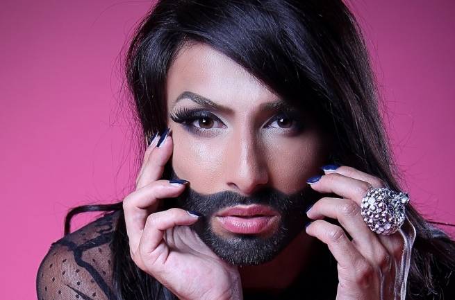 Who is Conchita Wurst and why is she a beard