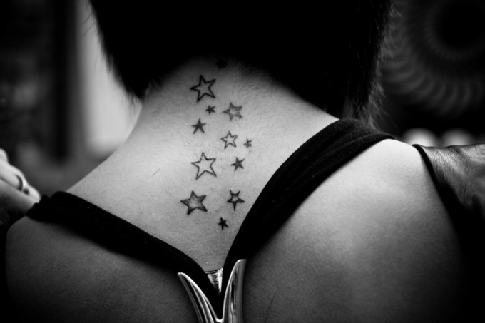 What tattoo means in the form of stars