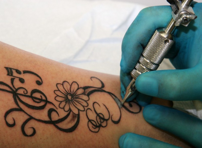 Preparation for application of a tattoo on body is a critical process.