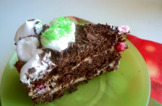 Торт «Смородина в шоколаде»