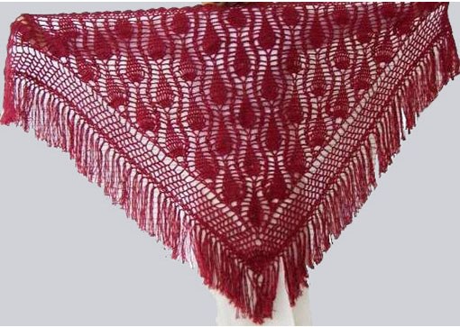 How to knit a shawl