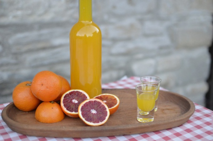Домашний апельсиновый ликер