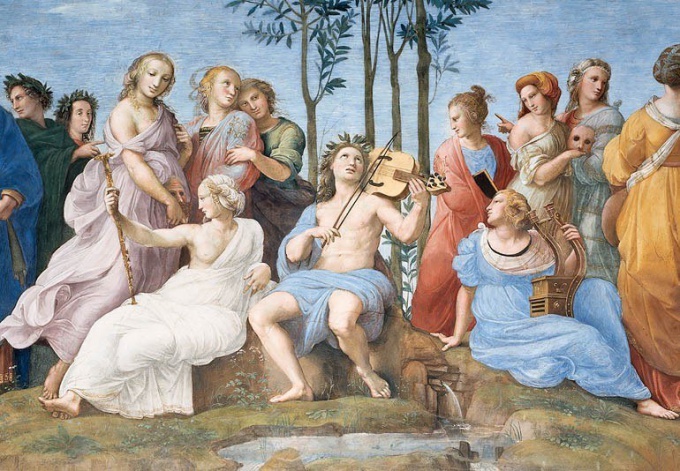 Apollo and the muses