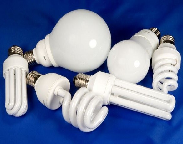 Ассортимент энергосберегающих ламп