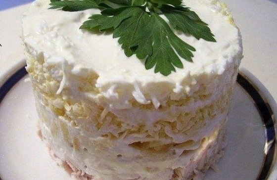 Вкусный салат "Оля-ля"