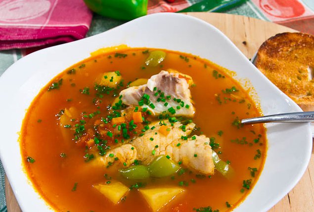 Как приготовить рыбный суп по-венгерски