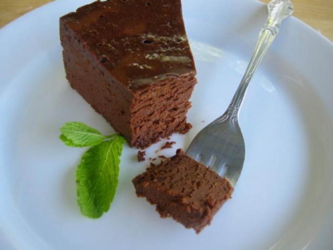 Шоколадный пирог на майонезе