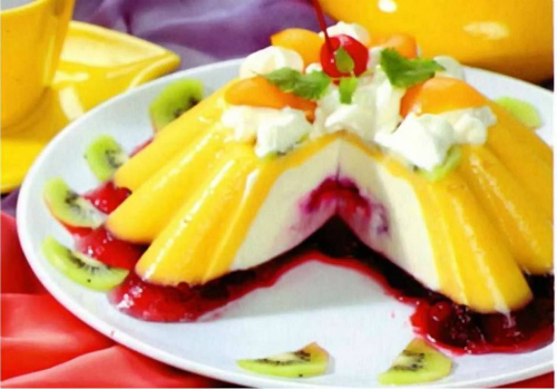 Торт «Ламбада» с фруктово-ягодным желе