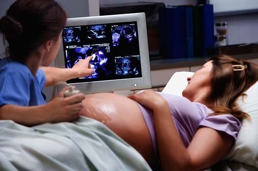 An ultrasound can detect abnormalities of fetal development