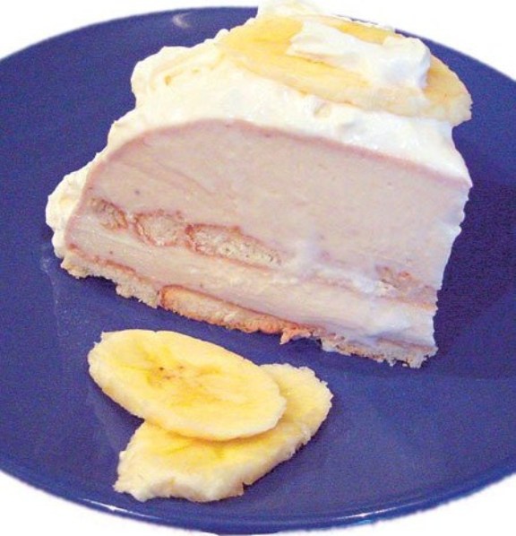 Банановый торт-суфле
