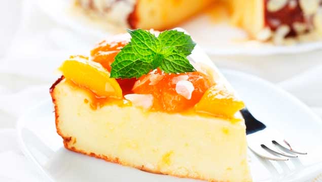 Как приготовить бланманже с персиками