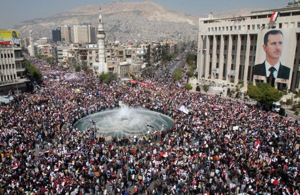 Демонстрация в Сирии 
