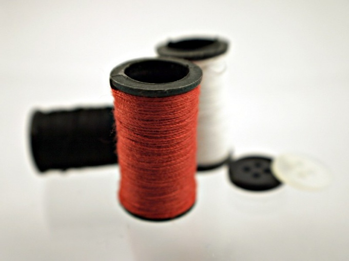 Thread and needle should match the fabric