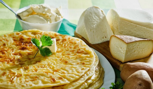 Как приготовить хычины с картофелем и сыром?