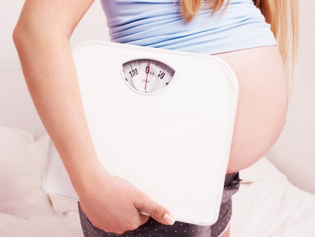 Как увеличивается вес при беременности