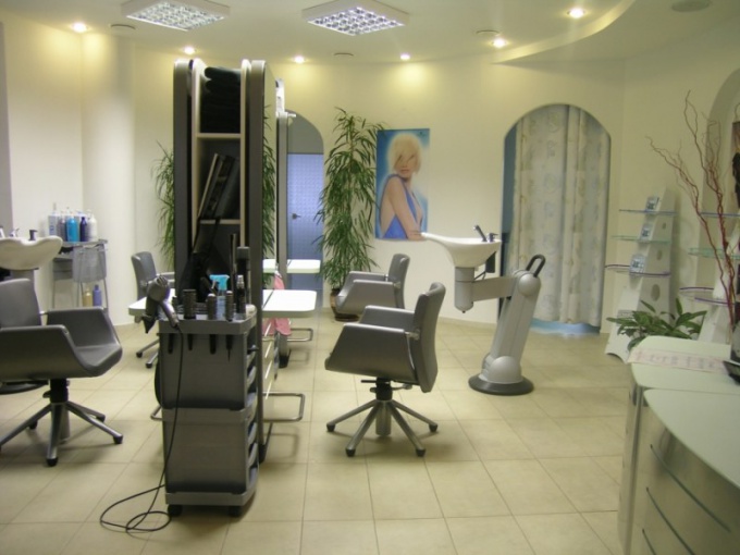 Equipment to open a beauty salon