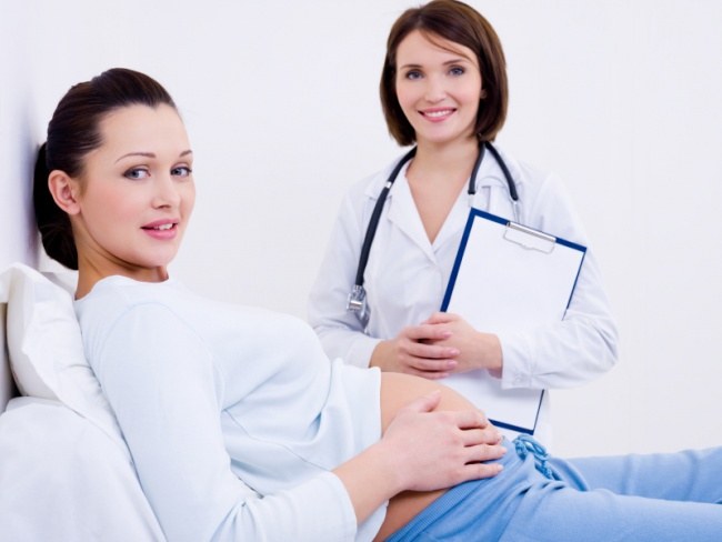 Therapeutic examination of the pregnant