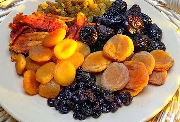 Prunes, dried apricots, dried figs most effective for constipation