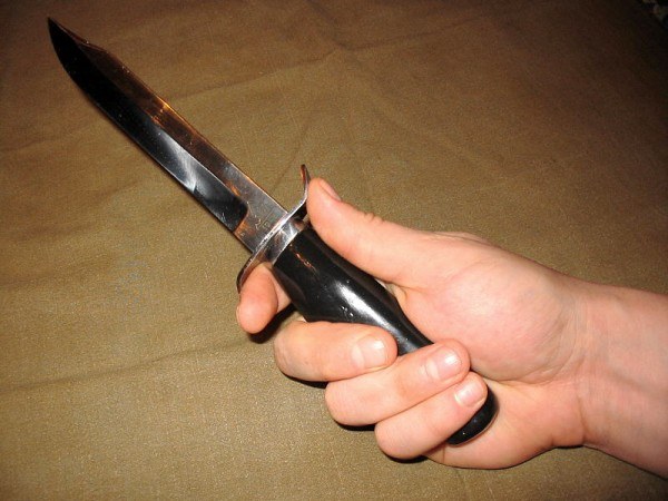 The threat of a knife