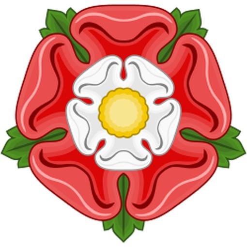 Английская национальная геральдическая эмблема "роза Тюдоров"