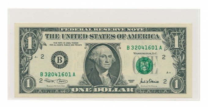 What presidents are on which dollars are depicted